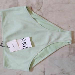 Zara swimwear bottoms.
